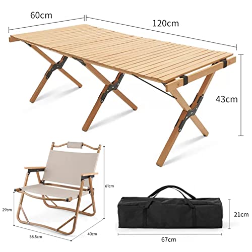 Table de camping pliable portable pour manger confortablement partout - 4