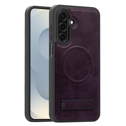 Image of Lunivop for Samsung Galaxy A17 Case PU Leather Purple