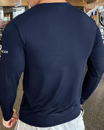 Image of Noble Monk Mens Polyester Solid Regular Fit T-Shirt