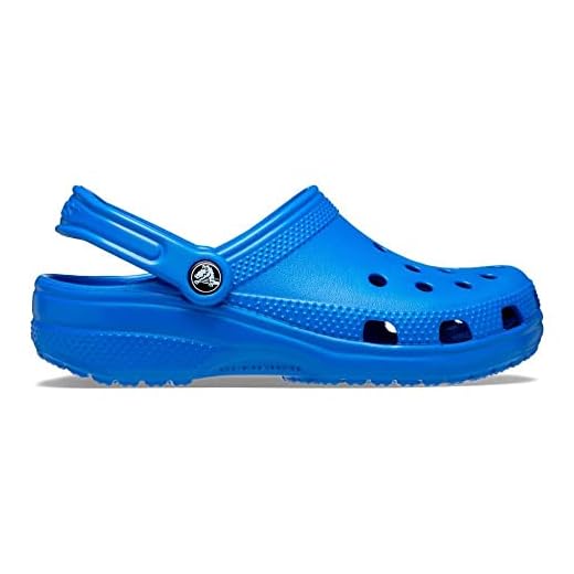 Sandália Classic Clog, Crocs, Adulto Unissex, Blue Bolt, 36