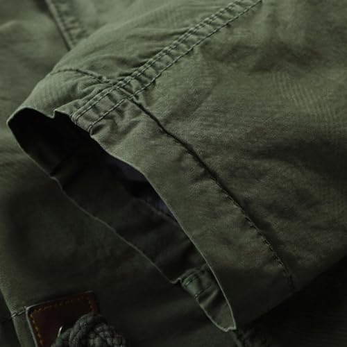 Men's Cotton Windbreaker Hooded Jacket Male Winter Military Thin Parka Coat Casual Parka Cargo Skinny Outwear4