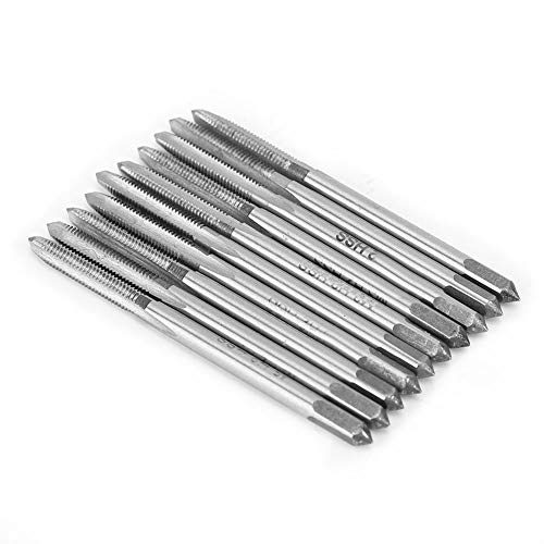 10 pçs Machos de rosca métrica de máquina HSS Ferramenta de rosca reta HSS (M3*0,5)