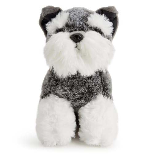 Zappi Co Ernie the Schnauzer Plush Toy (21cm) Schnauzie Dog - Soft, Cuddly, Recycled - Dapper Dog Companion - Image 2