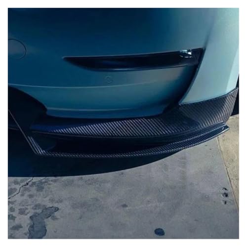Déflecteur avant pour Tesla Model Y 2017-2023 | Finition premium style carbone Y Carbon - 3