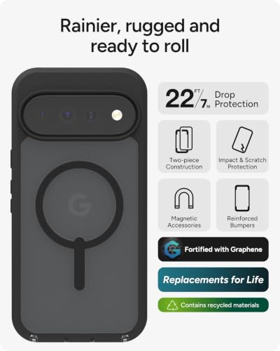Image of ZAGG Rainier Google Pixel 11 Pro XL Case, Black