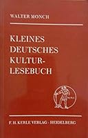 Kleines Deutsches Kultur-Lesebuch B0000BLPAA Book Cover
