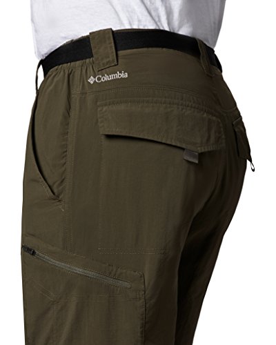 Image of Columbia Men's Silver Ridge Cargo Shorts, 34 inch x 12, Peat Moss