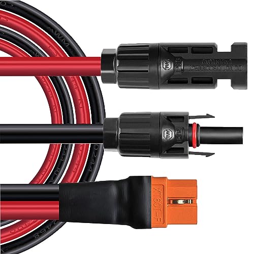 Câble solaire vers XT60i 5m charge rapide 10AWG 6mm²