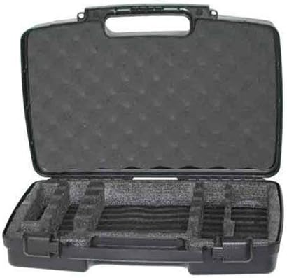 Audio2000'S AWM6032L Dual Channel UHF Wireless System with One Wireless Handheld Microphone, One Wireless Lavalier Microphone, One 2-Channel Wireless Receiver, and One Hard PVC Carrying Case