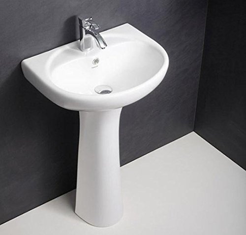 Hindware Cleo Pedestal Basin (Starwhite)