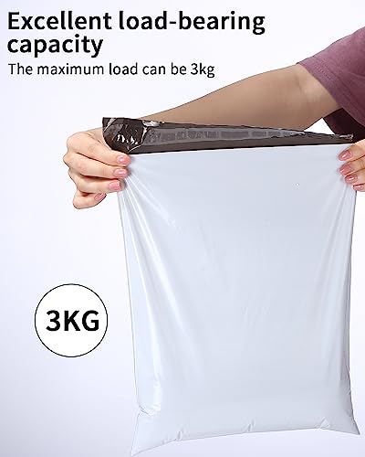 100x Plastica Buste Buste Postali 25cm X35cm