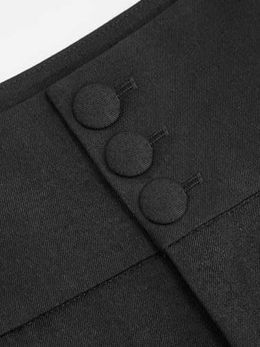 CIDER Wide Leg Pants High Waist Pleated Trousers Business Casual High Waist Work Office Trousers4