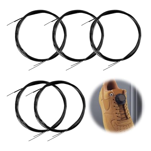 Vxiwscy Set Di 5 Lacci Twist-Lock, Compatibili Con BOA, E Lacci Elastici - Robusti E Facili Da Utilizzare - Include 2 Paia Di Ricambio Veloce E Facile Da Adattare. Perfetto,lacci Scarpe Elastici