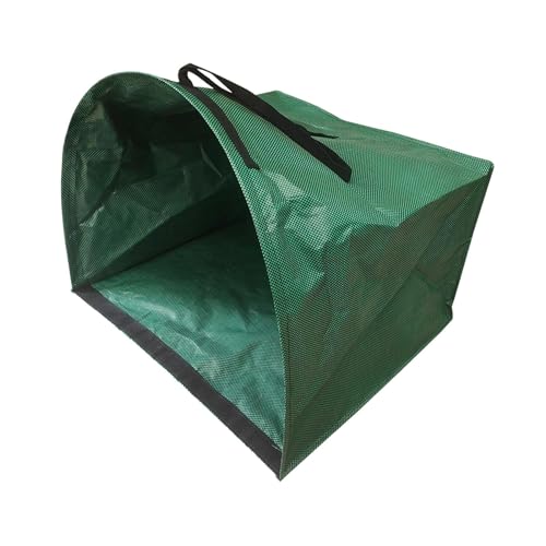 Leaf Bag Dustpan Type Garden Bag Reusable Lawn Bag for Grass Clippings Weeds Camping Waste Collection