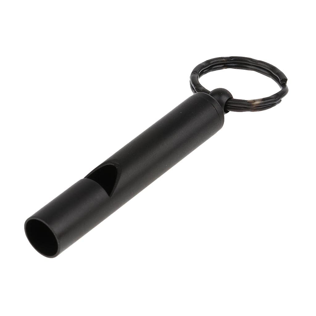 Silbato de Emergencia Silbato para Bote Silbato de Supervivencia Silbato Marino Fabricado en Acero Inoxidable con Llavero Adecuado para