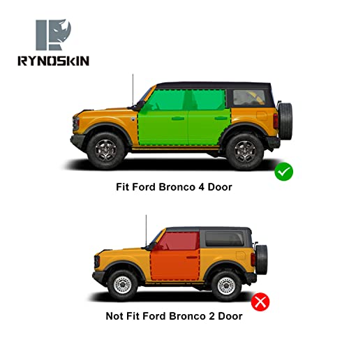 Estribos RYNOSKIN para Ford Bronco 2021-2026 4 puertas miniatura 2
