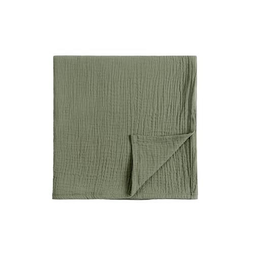 Meracorallo Muslin Swaddle Blanket, 100% Cotton...