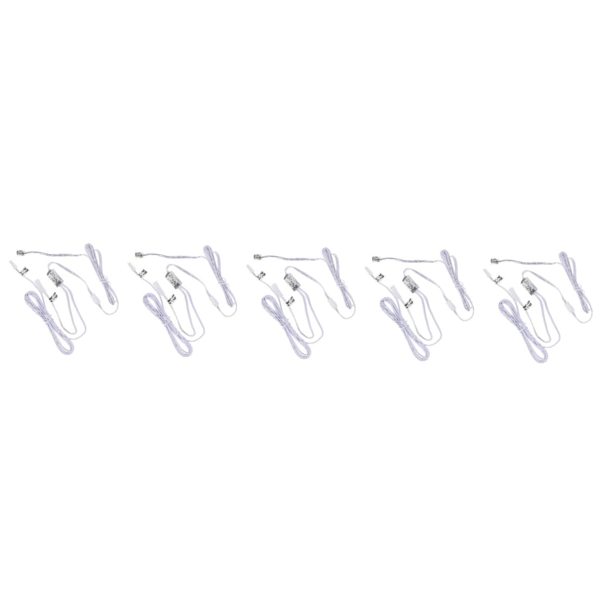 SHINEOFI 5 Stück LED Berührungsschalter für Schrankbeleuchtung Tür Aktiviert Lichtmodul mit für Möbelinstallation und Hotelrenovierung Einfache Montage und Verdeckte Installation