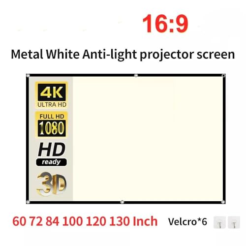 Pantalla de proyección plegable 100 pulgadas 16:9 miniatura 2