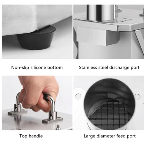 Cortadora automática de verduras y frutas acero inoxidable miniatura 7
