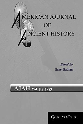 Buy American Journal of Ancient History (Vol 8.2) — BookShops.in