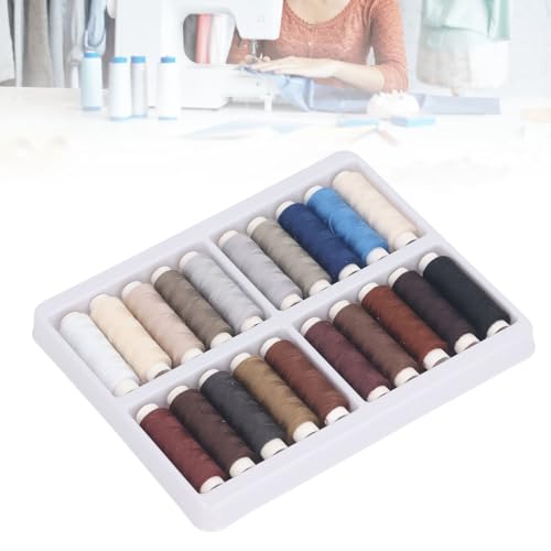 Kit de Hilos para Coser, 20 Colores de Poliéster miniatura 5