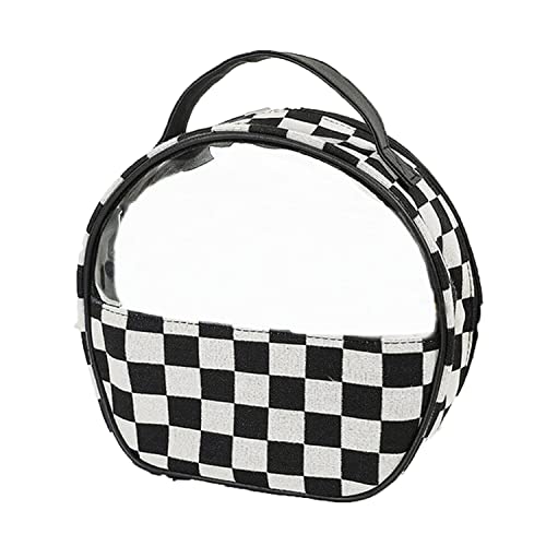 Image of Handcuffs Cosmetic Bag with Handle | Makeup Case | Make-Up Organizer | Toiletry Box | Skincare Holder | Travel Essentials | Rakhi Gifts