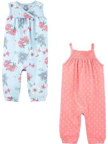 Image of Simple Joys by Carter's baby-girls 2-pack Fashion Jumpsuits