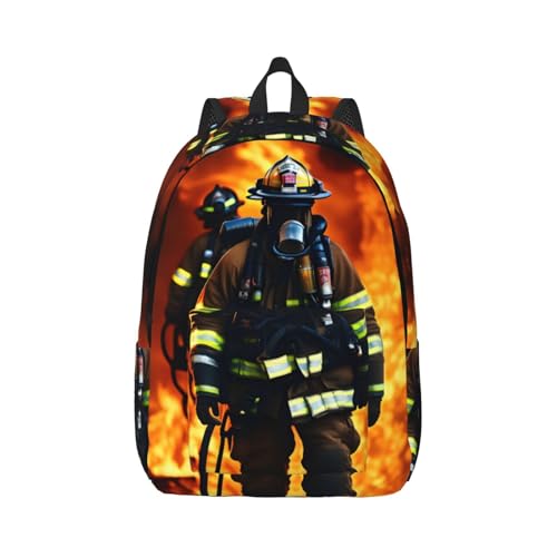 Sac à dos ordinateur portable femme EdWal imprimé flammes voyage