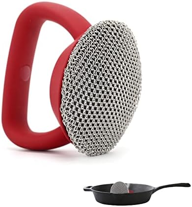 Cast Iron Skillet Cleaner,...