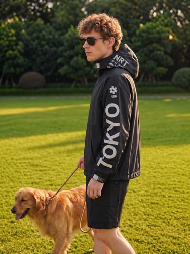 Japanese Streetwear Waterproof Windbreaker Jacket for Men - Image 4