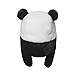 Panda Fluffy Aviator Hat Winter Warm Hat Ear Warmer with Adjustable Rope Caps