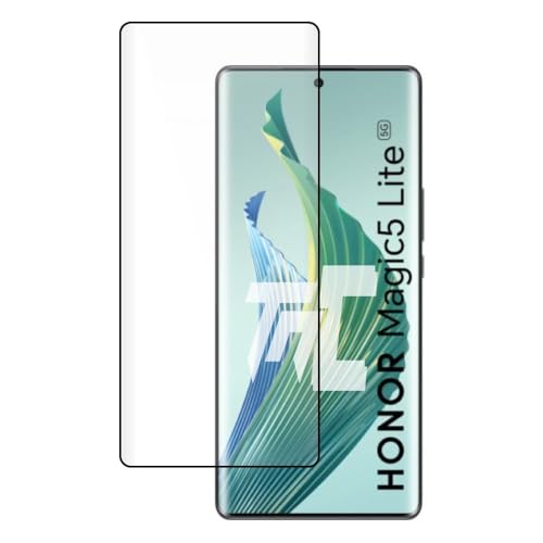 Vitre Honor Magic 5 Lite 5G verre trempé incurvé 3D anti-choc protection 9H