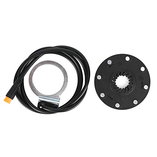 Yose Power Pas Sensor Ersatzteile für Outdoor-E-Bikes, Modifizierter Elektrosatz mit 8 Magnetischen Punkten, Power Senso, Wasserdichter Anschluss, Blend Pedal Sensor,