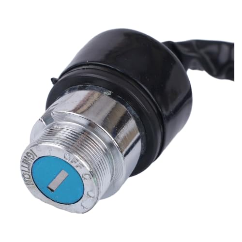 Interruptor llave encendido moto de 6 cables con 2 llaves para bobinas de motores de 50cc a 125cc 5