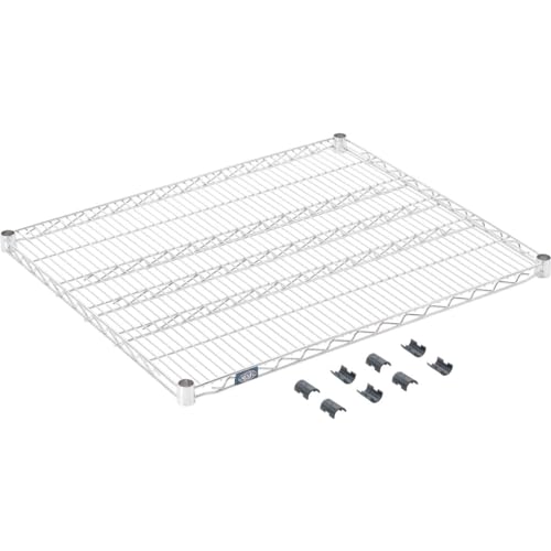 Nexel Stainless Steel Wire Shelf, 36