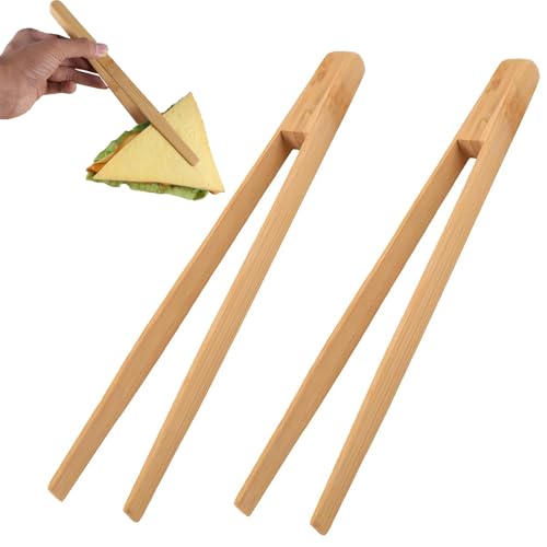 2 Stück Grillzange Holz,Grillzange HolzLang,Holzzange Küche,25cm Holzzange,HolzGrillzange,Wiederverwendbare GrillzangeHolz, Für Braten Salat Süßigkeiten Gurken Grillen 2 Stück Grillzange Holz,Grillzange HolzLang,Holzzange Küche,25cm Holzzange,HolzGrillzange,Wiederverwendbare GrillzangeHolz, Für Braten Salat Süßigkeiten Gurken Grillen