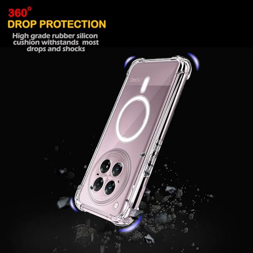 Image of Amazon Brand - Solimo Thermoplastic Polyurethane Wireless Charging Support Back Cover for Infinix Zero 40 5G Wireless Charging Support Back Cover - Transparent
