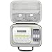 Case Compatible with Brother p Touch ptd220 d210 Portable Storage Holder Case Fits Brother Label Maker, Label Tapes, AC Adapter, Battery(Box Only)