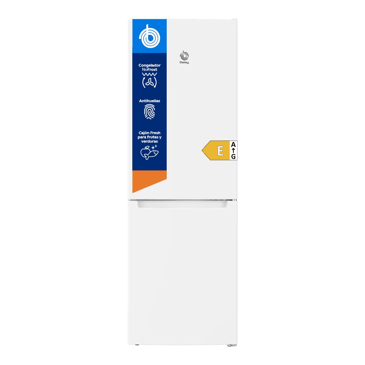 Balay - Frigorifero combinato, 60 cm, NoFrost, bianco, 3KFE351WI