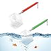 Dasyusuo Aquarium Fischnetz 2Pcs Garnelen Fangnetz Aquarium Angeln Fischer Netz Ausziehbar Fischnetz Garnelen Kescher für Aquarium Fische Garnelen