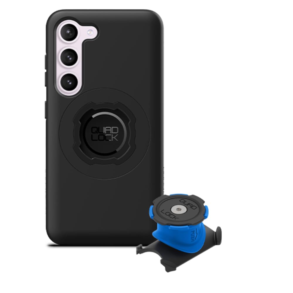 Quad Lock Stem/Handlebar Bike Phone Holder Kit with MAG Phone Case for Samsung Galaxy S23 FE