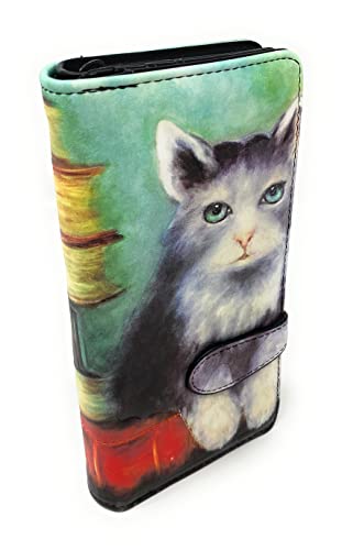 Shag Wear Large Cat Tales Wallet for Women 7