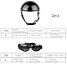 Dog Helmet and Goggles Adjustable Chin Strap Dog Goggles and Helmet with Ear Hole Windproof Stylish Decorative Dog Goggles Pet Supplies 2Pcs/Set