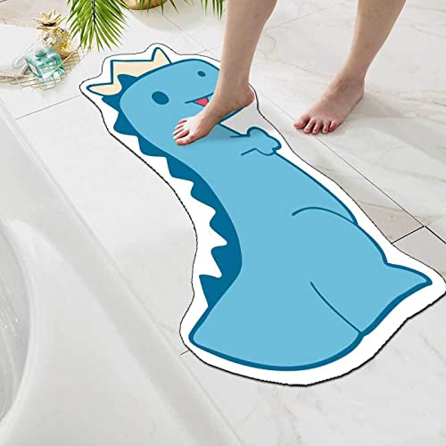 STBGO Kaschmir-Teppich mit Cartoon-Dinosaurierimitation, Speziell Geformte Bodenmatte für...