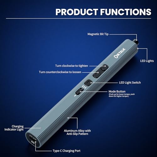 153Pcs Electric Precision Screwdriver Set with 140 S2 Bits,Rechargeable 3-Speed Magnetic Screwdriver Kit with LED Light,Manual&Electric Dual-Mode Electronics Repair Tool Set for Phone,Laptop,PC,etc