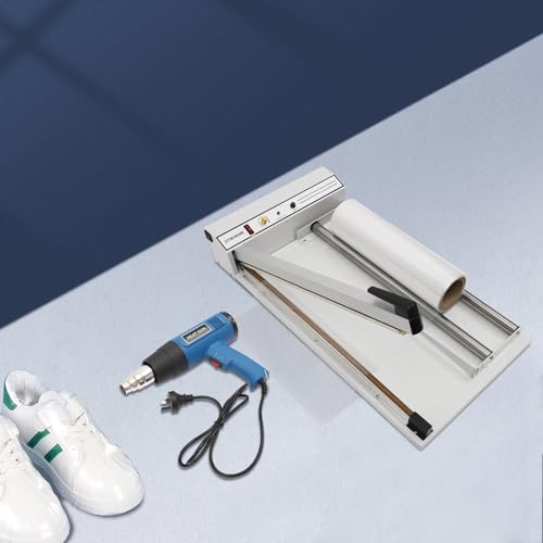 BOPRCSH Commercial Heat Sealer Machine with Heat Tool, 530W Shrink Wrap Sealer Bag Sealer Packaging Sealing Machine 572-968?, Horizontal Bag Sealing Machine for Plastic Packing Bags
