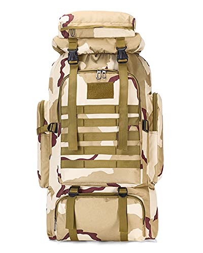 75L Camping Hiking Backpack Lightweight Packable Bag Waterproof Backpack Travel Outdoor Daypacks