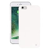 Funda de protección de batería móvil ultraligera para iPhone 6 Plus/6S Plus - Funda de batería inalámbrica y recargable - Blanco