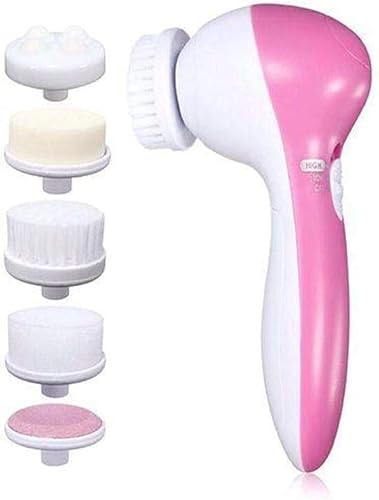 Shopm Escova facial massageadora 5/1 portátil.Com várias funções